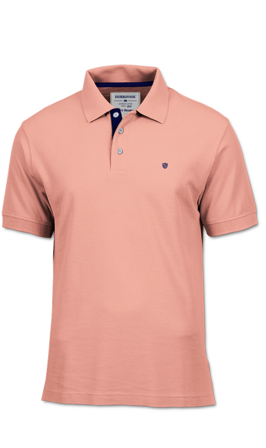 Playera Polo Melón