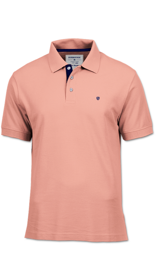 Playera Polo Melón