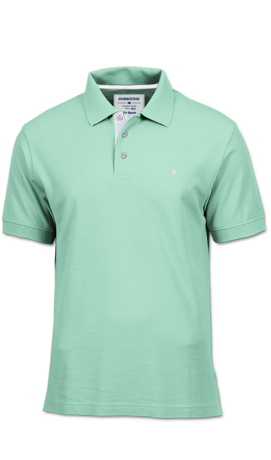 Playera Polo Menta