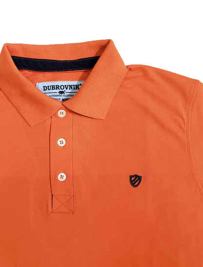 Playera Polo Naranja