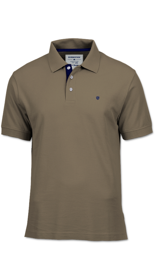 Playera Polo Olivo