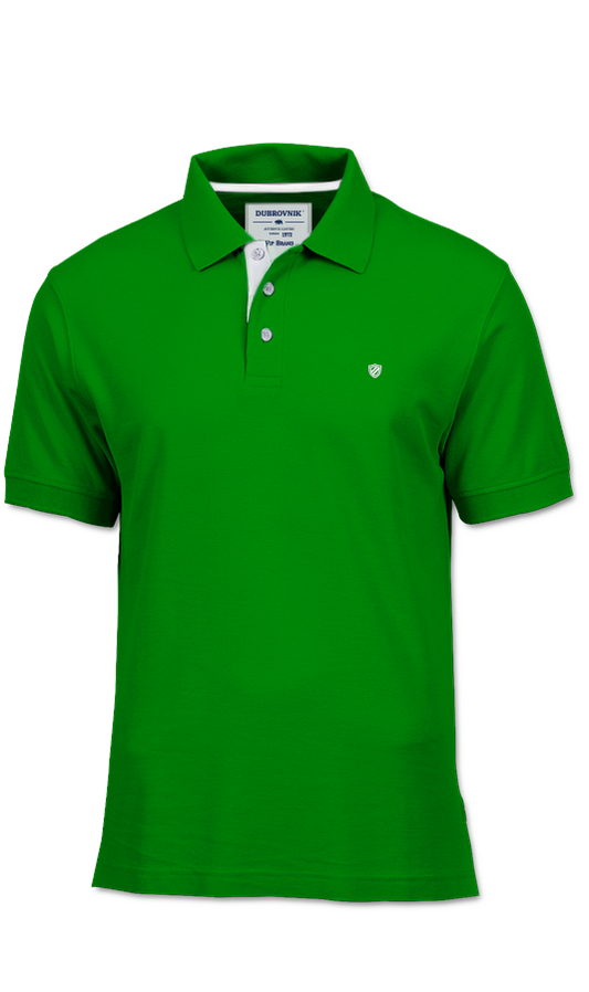 Playera Polo Verde Bandera