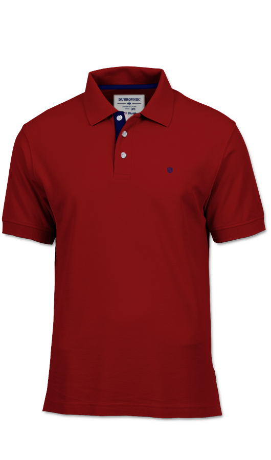 Playera Polo Vino