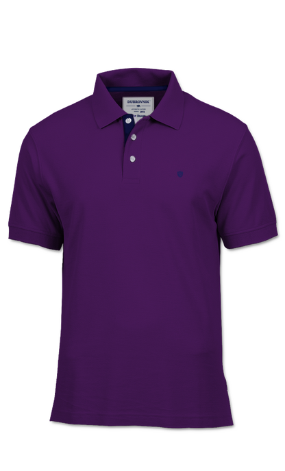 Playera Polo Morado