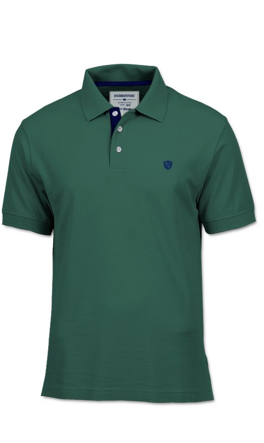 Playera Polo Verde Musgo